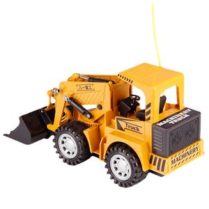 RC Bulldozer 2.4G 6CH Remote Control Truck Ingegneria Truck Vehicles for Kids Outdoor Games Car Toy Gift RC Toy