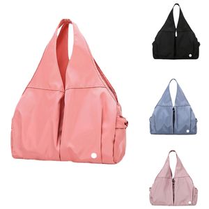 Bolsa de ombro Lu Yoga Bolsa de luxo Bolsa de grande capacidade Separação seca e úmida à prova d'água e durável Bolsa feminina de ombro Bolsa esportiva Bolsa de ginástica masculina