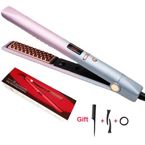 Curling Irons Hair Curler Ceramic Negative Ion Corn Perm Fluffy 3D Floating Gitterice Splint Crimping Root Iron 230619