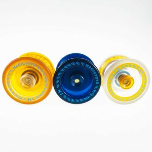 Yoyo, das klassisches Babyspielzeug verkauft, professionelles magisches Yoyo aus Aluminiumlegierung und Metall mit rotierendem String R230619