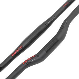 Bike Handlebars Components Brand Next Mountain bike matt 3K full carbon fibre bicycle handlebar MTB Red black color 230619