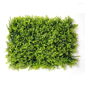 Party Decoration Artificial Simulated Plant Indoor Outdoor Wedding Background Wall Lawn Plastic Fake Green