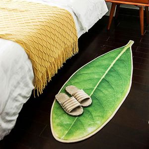 Carpets 1pc Modern Leaf Series For Living Room Computer Chair Area Rug Children Play Tent Floor Mat Cloakroom Rugs And