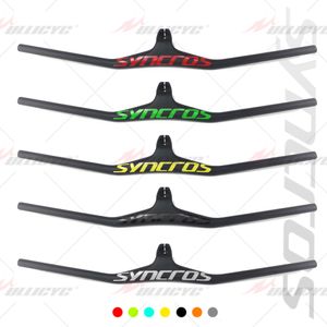 Bike Handlebars Components SYNCROS Mtb 28.6mm 17Degree Carbon Integrated Cockpit Handlebar For Mountain 660 800mm Bicycle Parts 230619