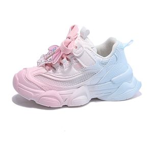 Sneakers Kruleepo Big Children's Casual Shoes Baby Girls Sport Mules Kids Boys Air Mesh Schuhe Outdoor School Övning 230619