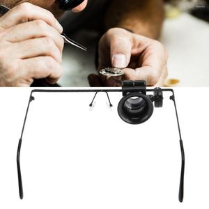 Watch Repair Kits Professioanl Tool 20X Magnifying Glass Jewelry Accessory Magnifier With LED Light For Watchmaker Tools