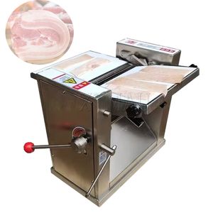 2023 Professionell fläskskinn borttagande skärmaskin Pig Meat Peeling Machine Pork Mutton Skin Peeler Remover Skinner Machine