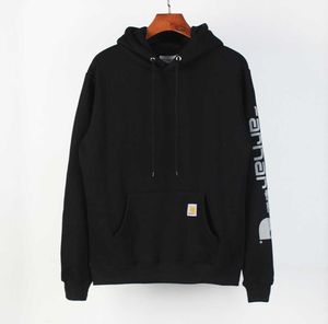 Mens Hoodies Carhart Mektup Baskı Hoodie Pullover Hip Hop Sweatshirt Erkek Kadın Sonbahar Sweatshirt Jumperlar Gevşek Tasarım9922s