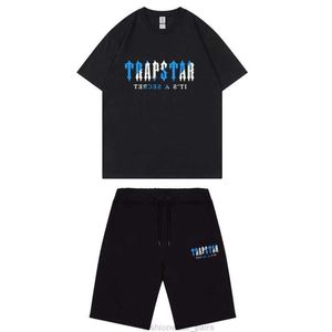 Designer modekläder Mens Tracksuits Tees Tshirts Shirts Shorts 2023 Trendy Trapstar Letter Printing Casu