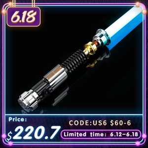 Novidade Games TXQ Kenobi OBIWan EP3 Lightsaber Skywalke Laster Combat Proffie PIXEL JEDI 16sound Blaster Smooth Swing Metal Light Gift TREX 230619