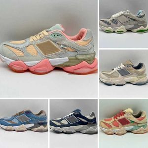 Sneakers Designer Men Women 9060 Casual Shoes Suede Black Pink Blue Salt Outdoor Basketball Sneaker Storlek 36-45