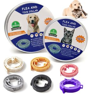 Dog Collars Leashes 3862CM Collar Flea Tick Prevention Pet Cat 8 Month and for Small Adjustable 230619