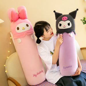 Atacado de novo grande bonito dos desenhos animados longo lance travesseiro brinquedos de pelúcia para dormir bonecas e presentes de aniversário das meninas