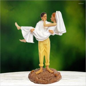 Festive Supplies "sweet Beach Couple " Bride And Groom Wedding Cake Topper Gifts Favor For Party Decoration