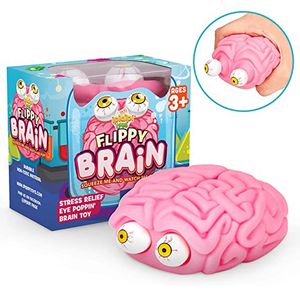 Brinquedo de descompressão antiestresse Flippy Brain Squishy Eye Popping Squeeze Brinquedo Fidget Cool Stuff Crianças TDAH Autismo Ansiedade Relief Toy 230617