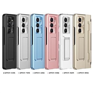 Capa protetora anti-choque para celular para Samsung Galaxy Z Fold 5 com proteção de dobradiça capa de telefone com caneta de toque vidro temperado