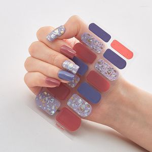 Nagelaufkleber, drei Sorten, minimalistisches Design, modische Nagellack-Spitzen-Designs, vollständige Abdeckung, Aufkleber, Glitzer-Serie