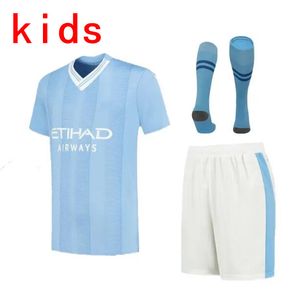 23 24 مدينة كرة القدم قمصان 2023 2024 Citys Men Kids مجموعة قمصان كرة القدم