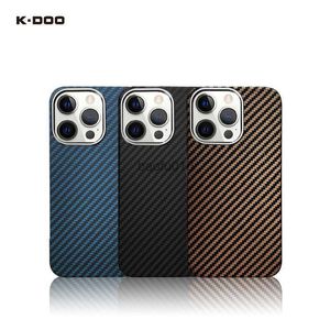 K-Doo är lämplig för Apple Mobile Phone Shell Kevlar Carbon Fiber Mobiltelefonskal iPhone13Pro Max Protective Cover Anti-DroPl230619