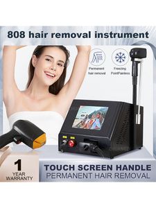 2000W Popularny domowy instrument urody 808 Diode Laser Hair Remover 3 długość fali 755nm 808nm 1064NM Laser 808 Maszyna do usuwania włosów