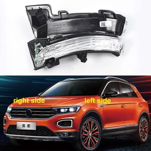 フォルクスワーゲンVW T-ROC 2018 2019 2020 2021カーバックミラーライトターンシグナルランプライトサイドミラーインジケーター用