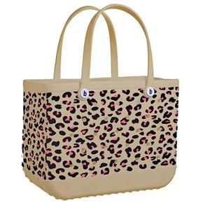 Mulher impermeável Bogg Bag Eva Tote Garra de bolsas de cesto de compras de praia lavável Bolsa de silicone Bogg bolsa Eco geléia de doce bolsas 567