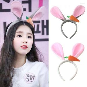 Hair Accessories Animal Ear Hairbands Girls Makeup Lovely Lamb Wool Carrot Headband Cosplay Ornament Hoops Band Fashion