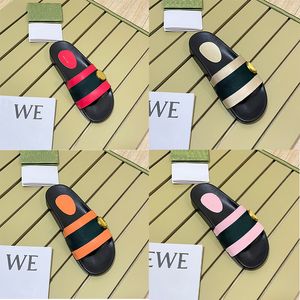 2023 Frauen Sandalen Designer Männer Hausschuhe Strand Sommer Outdoor Slide Mann Frau Schuhe Damen Schuh Mode Luxus Flache Slipper Gummi Slides Sandale Herren Turnschuhe