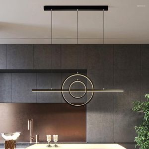 Ljuskronor matsal ljuskrona ljus modern minimalistisk kreativ lyxbord belysning personlighet nordisk hushåll hänger