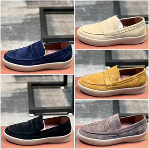 Ultimate Walk Loafers Tasarımcılar Erkekler Klasik Loafers Lüks Yüksek Kaliteli Deri Sıradan Yaz Örgü Yürüyüş Loafers Boyut 38-46