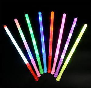 Dekoracja imprezowa 48CM 30 sztuk pałeczka fluorescencyjna Led Rave oświetlenie koncertowe akcesoria neonowe kije zabawki w ciemności Cheer JL1229