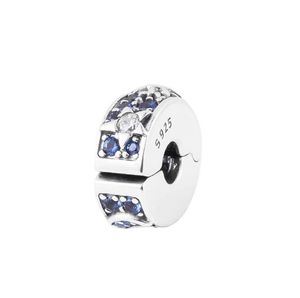 100% 925 Srebrne Słońce Niebiańskie słońce, Star Moon Clip Charm Fit Pandora Bransoletka Bransoletka Krzyki