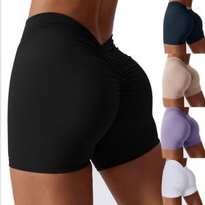 Active Shorts Seamless Pro Spandex Women Fitness Elastic Breathable Hip-Lifting Leisure Sports Running