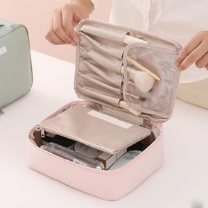 Borse per cosmetici Borsa da viaggio per donna Organizer per articoli da toeletta di grande capacità Custodia per trucco femminile impermeabile multifunzione