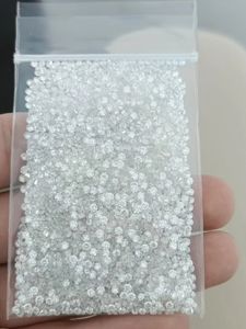 느슨한 다이아몬드 50pcslot 남아프리카 자연 진짜 다이아몬드 보석 115mm 미세 곡물 펜던트 목걸이 귀걸이 링 남자 보석 230619