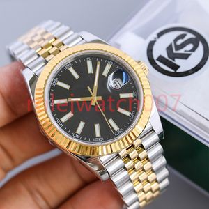 mens watch DATE JUST automatic 41mm 904L stainless steel strap sapphire With diamond hidden folding buckle 36mm watches waterproof Dhgate Wristwatches U1