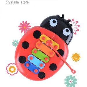 Dzieci Dziecko Perkusja Instrument Zabawki Insect Hands Zagraj w fortepian Montessori Educational Toys Musical Instrument Baby Toys L230518