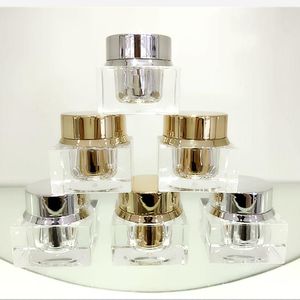 5G Square Cream Burs Cosmetic Packaging Empty Prov Cosmetics Packaging Luxury Acrylic Jar Fast Frakt F1350 ASSAC