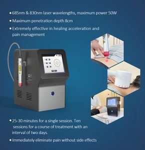 B-Cure Laser Artrite Machine Machine Acupeuncure 685-нм Fir Sondy Laserowej Физический диод Непрерывная и пульсная терапия для ревматоидного артритиза