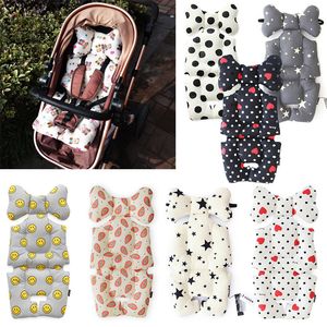 Crib Netting Baby Stroller Liner Car Seat Cushion Cotton Pad Infant Child Cart Mattress Mat Kids Carriage Pram Accessories 230620