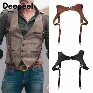 Altri accessori di moda Bretelle da uomo Cinturini in pelle vintage Bretelle Bretelle da uomo Imbracatura Punk Cinturino pettorale Cinturino Abbigliamento 230619