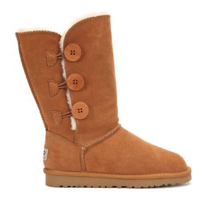 Diseñador Plataforma de cuero real Zapatos Tazz Botas de piel Australia Mujer Botas de nieve hasta la rodilla Tasman Chestnut Black Sneakers Boots Fur Classic Scuffs Mocasines