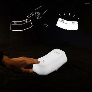 Nachtlichter Moonbiffy Gravity Sensor Schalter Einstellbar eineinstellbares LED-Licht Nachttischschalter USB-Ein/Aus-Lampe Kinder Valentinstag Geschenke