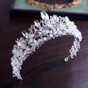 Headpieces High Quality Adult Wedding Bridal Hair Accessories Crystal Bling Tiara