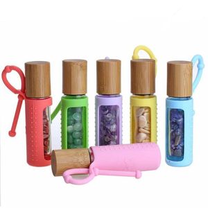 Silicone Roller Bottle Holder Sleeve- Essential Oil Bottle Protector- Protective Cover Travel Carrying Case F3295 Gkhgb