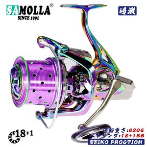 Baitcasting Reels Fishing Spinning Reel Coil Saltwater 25KG Max Drag 181BB Carretilha Freshwater All Metal Body Moulinet LS8000-12000 Spool 230619