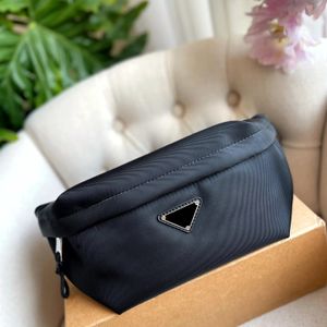 Designer-Tasche, Unisex-Hüfttasche, Nylon-Brusttasche, schwarz, klassische Outdoor-Bergsteigen, leichte Umhängetasche