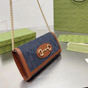 Women's Shoulder Bag Mini Handbag Fashion Crossbody Purse Chain Letter Buckle Leather Canvas Bag