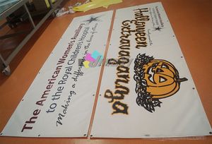 Werbebanner aus PVC-Vinyl mit individuellem Druck