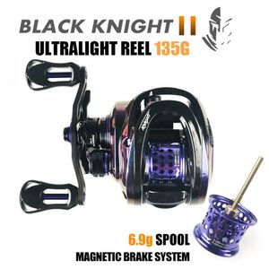 Baitcasting Reels 135g BLACK KNIGHT2 6.9g Spool Ultralight BFS FINE Baitcasting Reel Baitcaster Fishing Coil For Shad Trout Reels 230619
